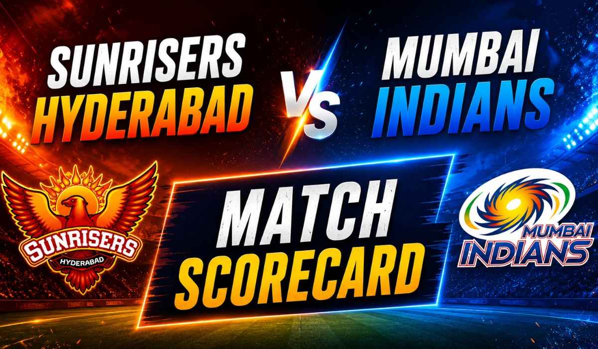 Sunrisers Hyderabad vs Mumbai Indians Match Scorecard